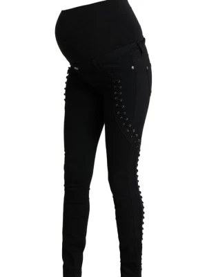 Jeansy Skinny Fit Love2wait czarny