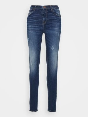 Jeansy Skinny Fit LTB niebieski denim