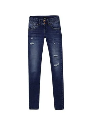 Jeansy Skinny Fit LTB niebieski melanż