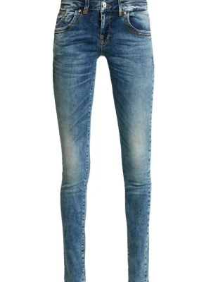 Jeansy Skinny Fit LTB niebieski denim