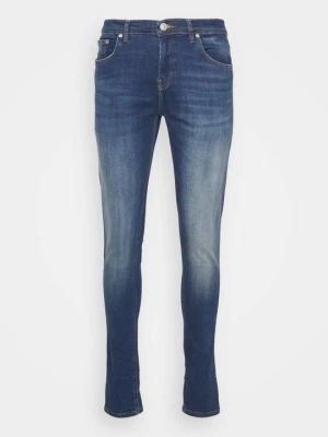 Jeansy Skinny Fit LTB niebieski denim