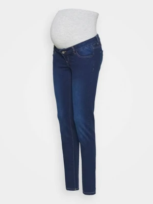 Jeansy Skinny Fit Mamalicious niebieski denim