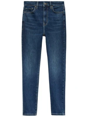 Jeansy Skinny Fit Mango granatowy