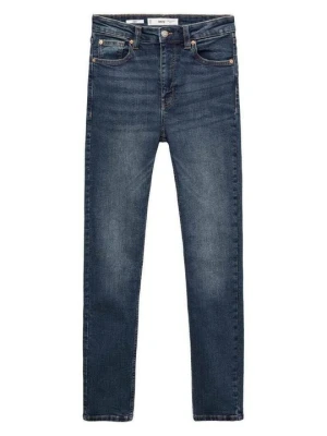 Jeansy Skinny Fit Mango granatowy