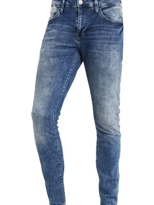 Jeansy Skinny Fit Mavi niebieski denim