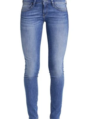 Jeansy Skinny Fit Mavi niebieski denim