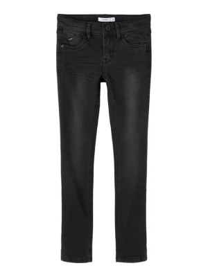 Jeansy Skinny Fit NAME IT czarny