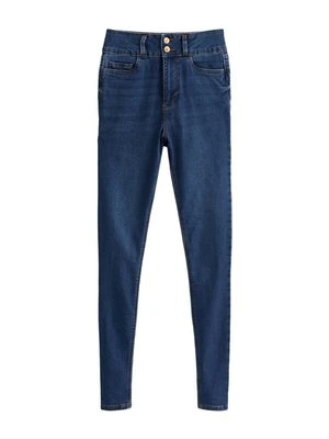 Jeansy Skinny Fit New Look niebieski