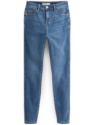 Jeansy Skinny Fit Next niebieski