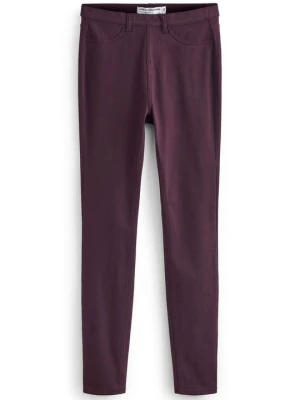Jeansy Skinny Fit Next czerwony