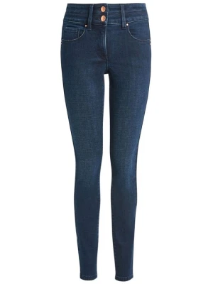 Jeansy Skinny Fit Next niebieski