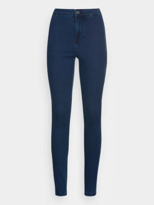Jeansy Skinny Fit Noisy May ciemnoniebieski