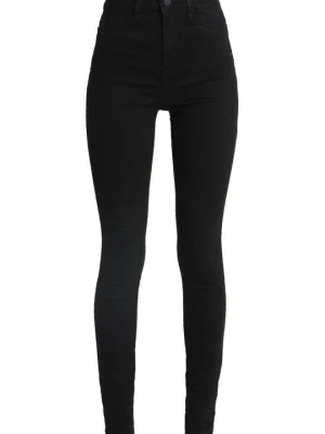 Jeansy Skinny Fit Noisy May czarny
