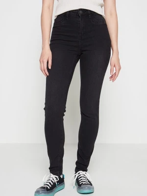 Jeansy Skinny Fit Noisy May czarny