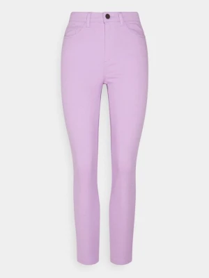 Jeansy Skinny Fit Noisy May fioletowy