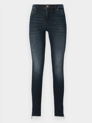 Jeansy Skinny Fit Only ciemnoniebieski