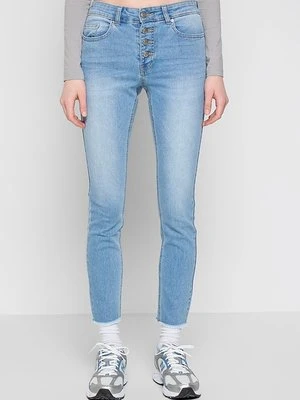 Jeansy Skinny Fit Only niebieski