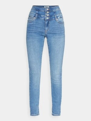 Jeansy Skinny Fit Only niebieski denim