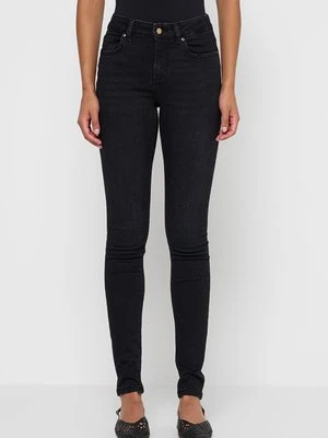 Jeansy Skinny Fit Only czarny