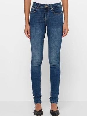 Jeansy Skinny Fit Only szafirowy