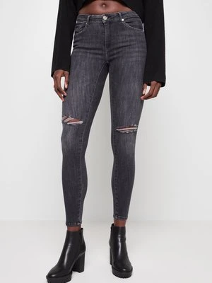 Jeansy Skinny Fit Only szary