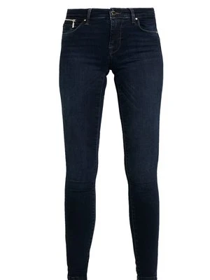Jeansy Skinny Fit Only ciemnoniebieski