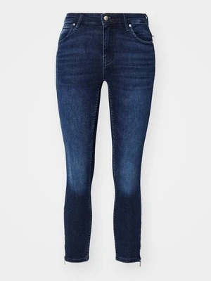 Jeansy Skinny Fit Only ciemnoniebieski