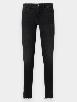 Jeansy Skinny Fit Only antracytowy melanż