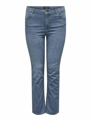 Jeansy Skinny Fit ONLY Carmakoma jasnoniebieski denim