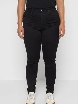 Jeansy Skinny Fit ONLY Carmakoma czarny