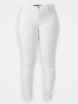 Jeansy Skinny Fit ONLY Carmakoma biały