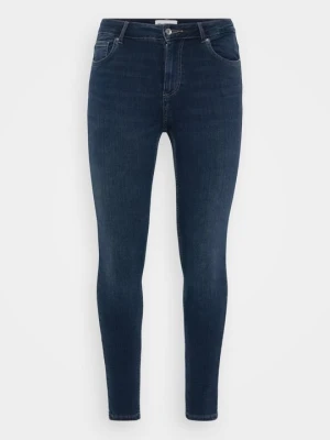 Jeansy Skinny Fit ONLY Carmakoma ciemnoniebieski