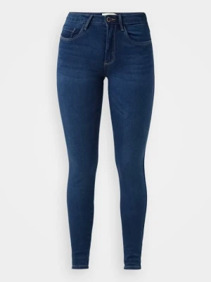 Jeansy Skinny Fit Only ciemnoniebieski
