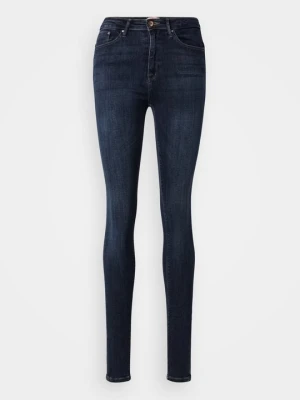 Jeansy Skinny Fit Only ciemnoniebieski