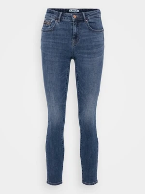 Jeansy Skinny Fit Only ciemnoniebieski
