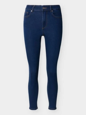Jeansy Skinny Fit Only ciemnoniebieski