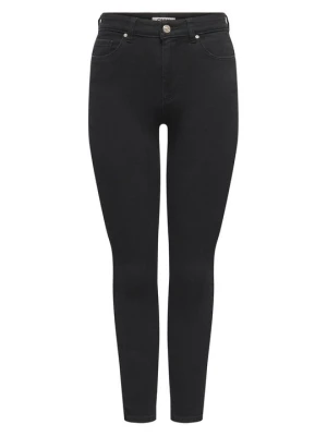 Jeansy Skinny Fit Only ciemnoszary melanż