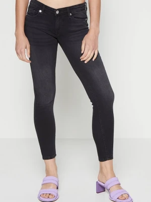 Jeansy Skinny Fit Only czarny