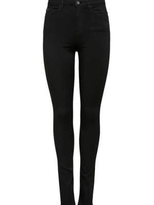 Jeansy Skinny Fit Only czarny