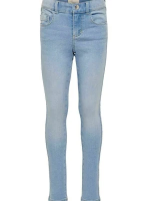 Jeansy Skinny Fit ONLY GIRLS jasnoniebieski denim