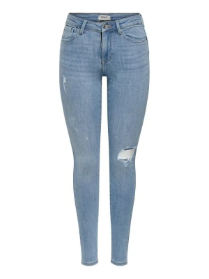 Jeansy Skinny Fit Only jasnoniebieski denim