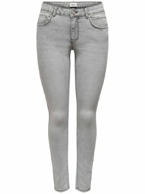 Jeansy Skinny Fit Only jasnoszary