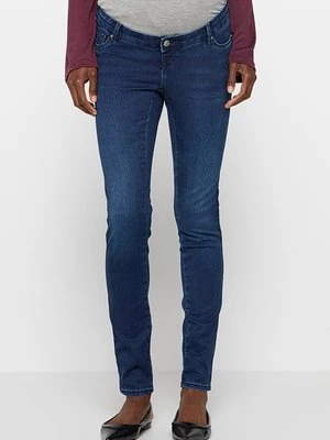 Jeansy Skinny Fit Only granatowy