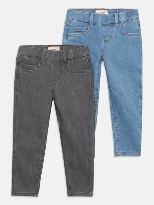 Jeansy Skinny Fit ONLY MINI niebieski denim