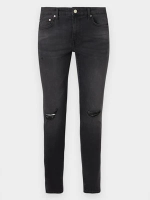 Jeansy Skinny Fit Only & Sons czarny