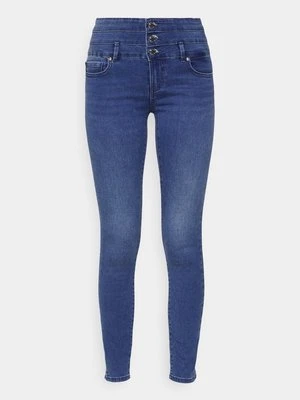 Jeansy Skinny Fit Only niebieski denim