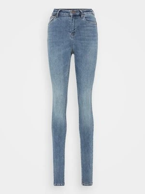 Jeansy Skinny Fit Only niebieski denim