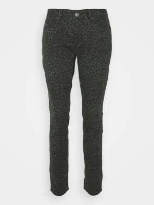 Jeansy Skinny Fit Opus oliwkowy melanż