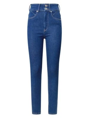 Jeansy Skinny Fit Pepe Jeans ciemnoniebieski