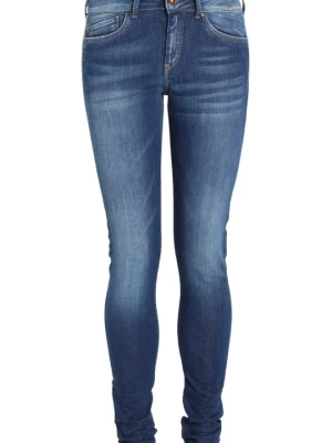 Jeansy Skinny Fit Pepe Jeans ciemnoniebieski